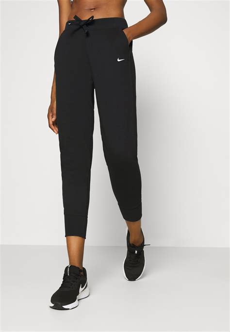 nike jogger damen schwarz glänzend